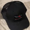 GORRA CAMIONERA PARCHE TIBURON NEGRO